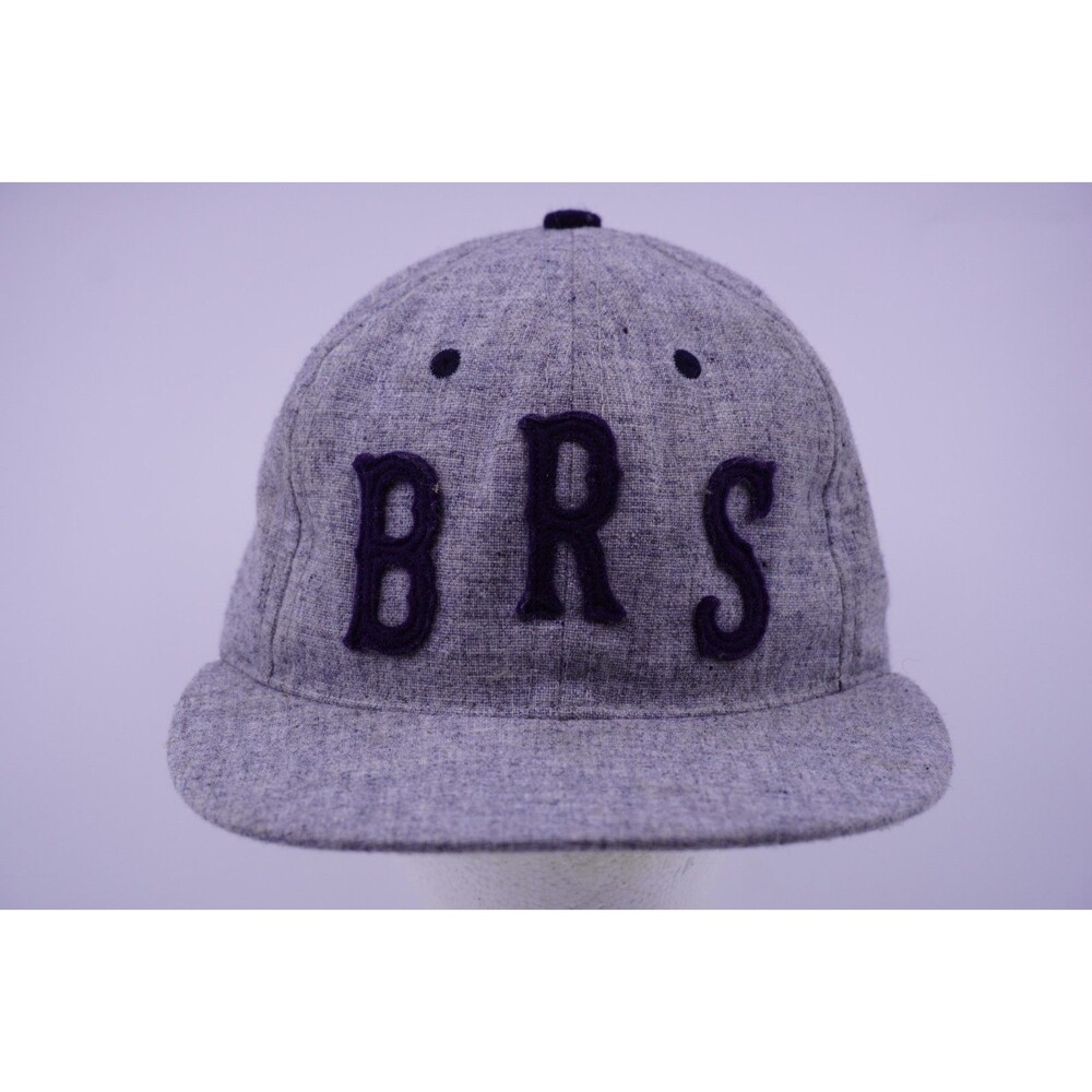 Nike Blue Ribbon Sports Ebbets Field Flannels Cap Gray Adjustable Strap Hat USA